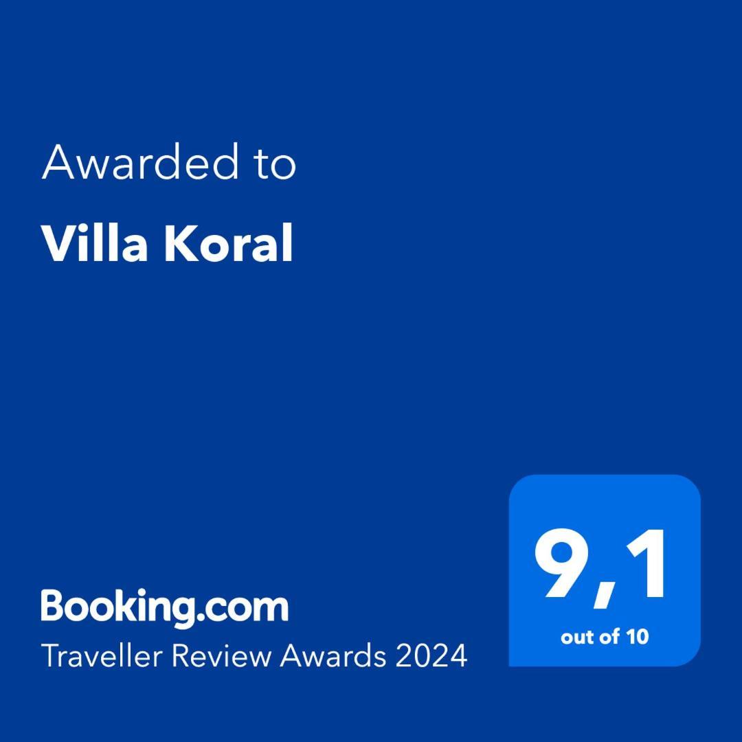 Villa Koral Драге Экстерьер фото
